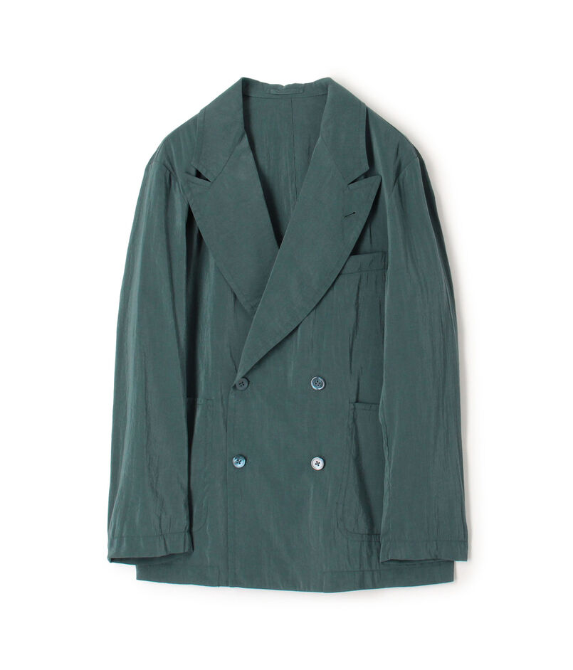 シルクナイロンタフタ ダブルブレステッド4Bジャケット