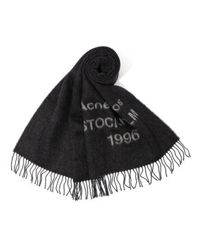 Acne Studios ロゴジャカードスカーフ