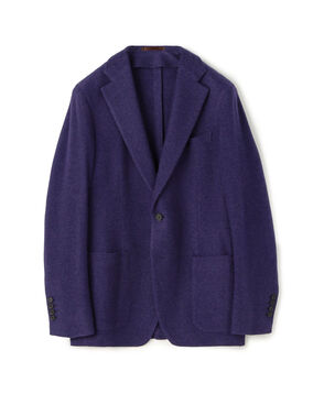 カシミヤジャージー シングルブレステッド2Bジャケット LORO PIANA
