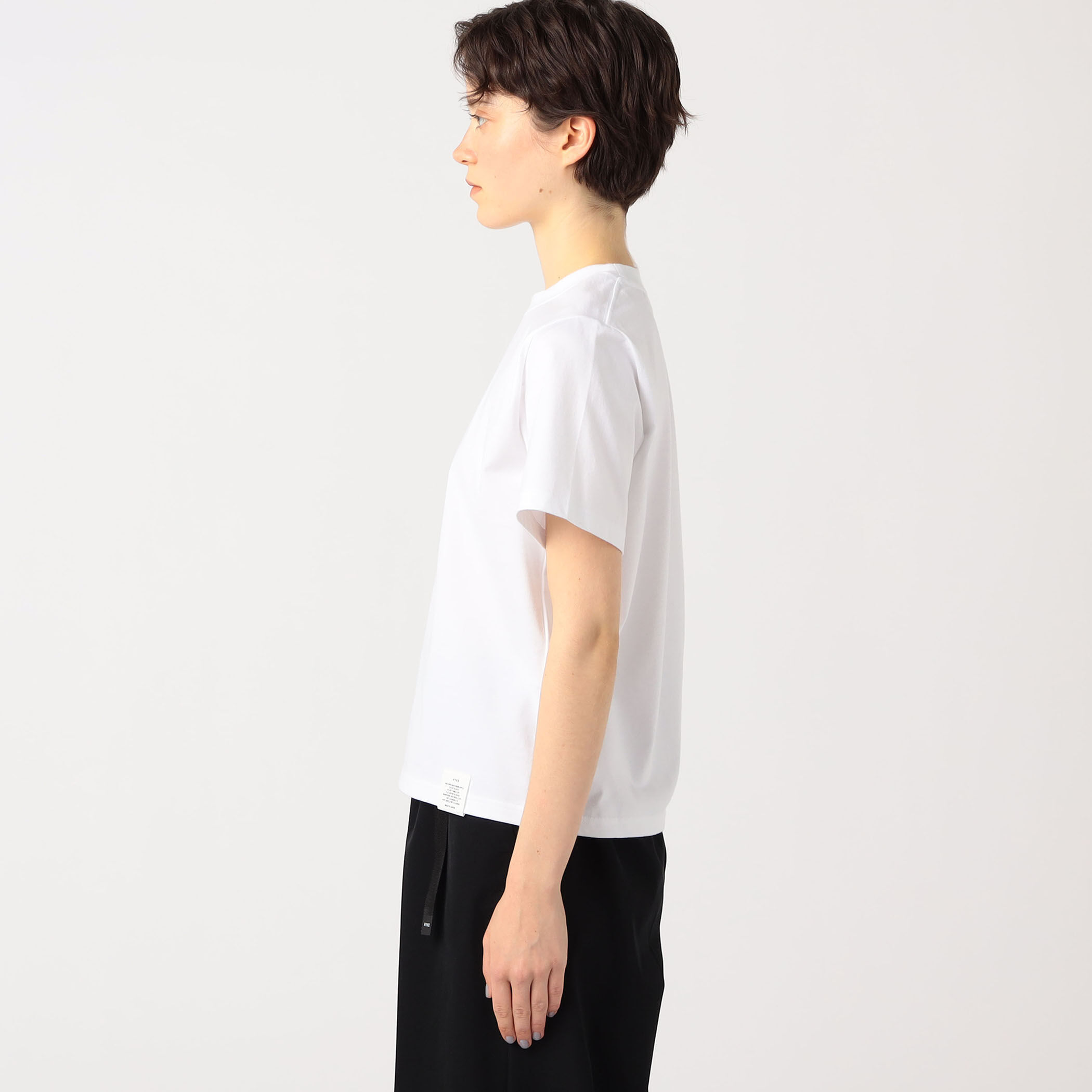 HYKE SHORT-SLV TEE ホワイト Tシャツ 半袖 白 1 新品 HYKE SHORT-SLV TEE｜トゥモローランド 公式通販