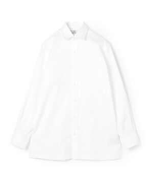 140/2コットンツイル ショートポインテッドレギュラーカラーシャツ