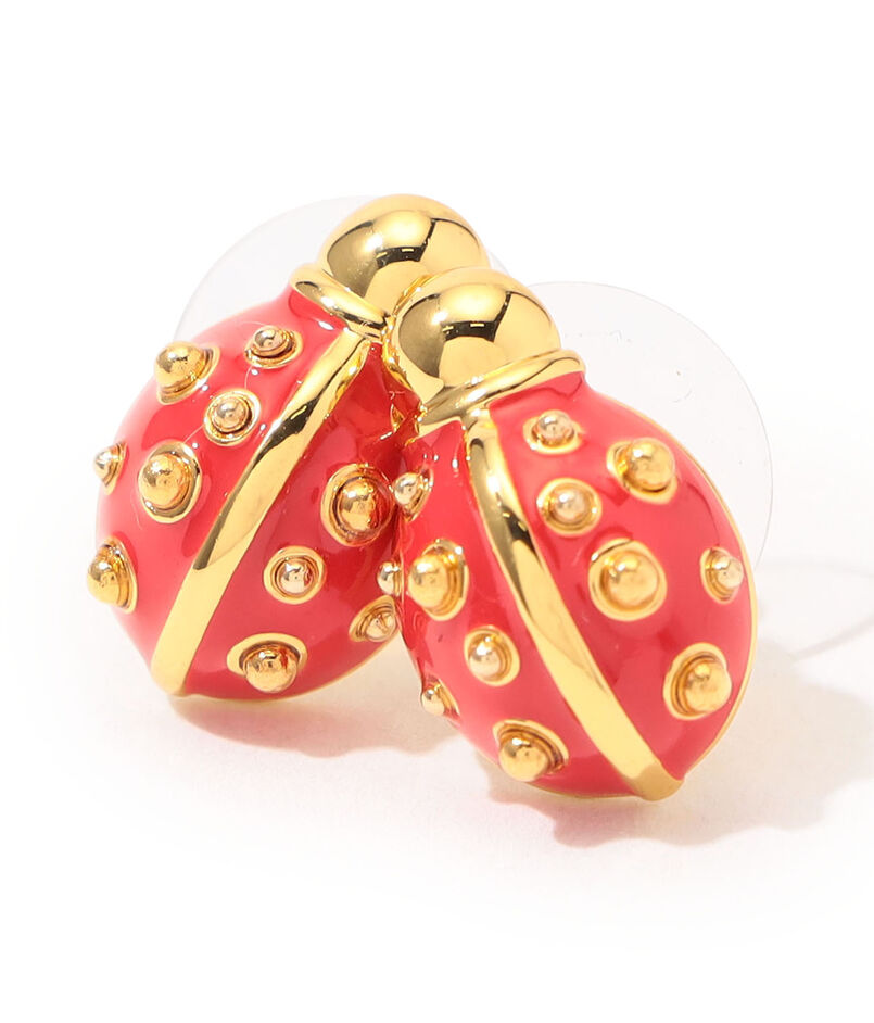 LELE SADOUGHI LADYBUG スタッズピアス