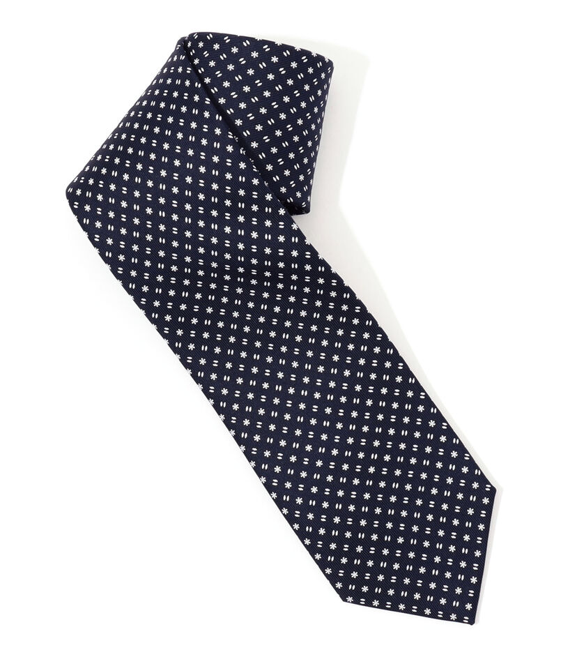 STEFANO BIGI シルクプリント 小紋柄ネクタイ