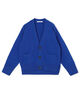 ■NZ LAMB 9G Vネックカーディガン