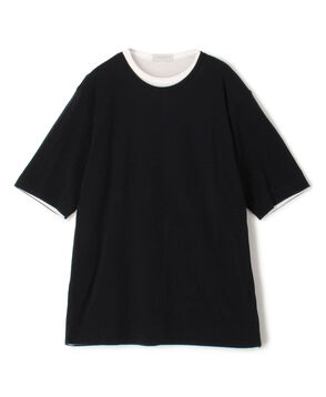 ストレッチ天竺 レイヤードTシャツ