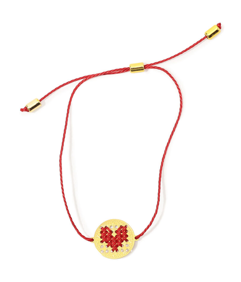 L'EIGHT STUDIO COIN CORD BRACELET