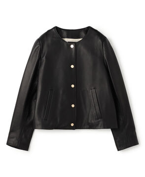 CINQUANTA Collarless レザージャケット