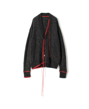 ■OUAT MOHAIR OFFICE CARDIGAN