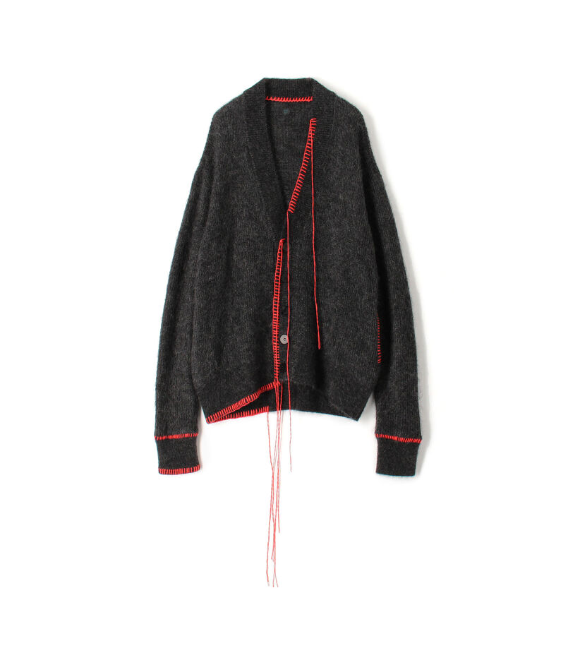 ■OUAT MOHAIR OFFICE CARDIGAN