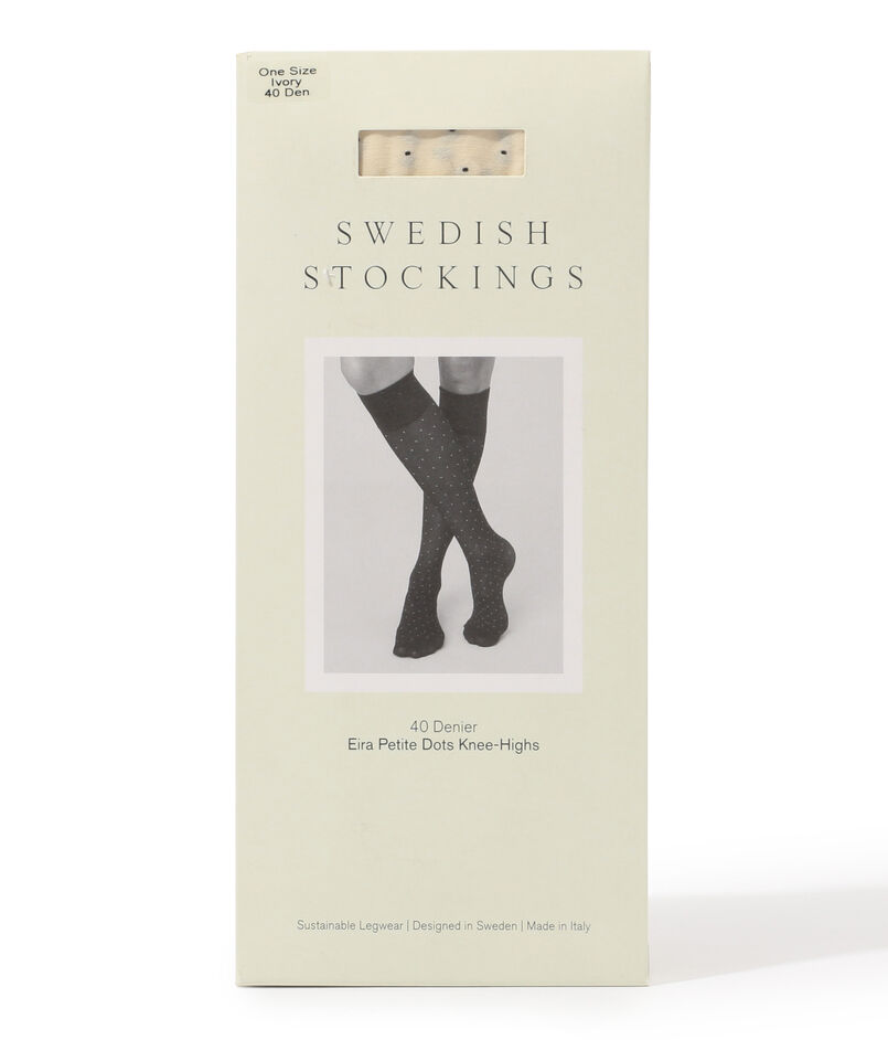 SWEDISH STOCKINGS EIRA ドット ニーハイソックス
