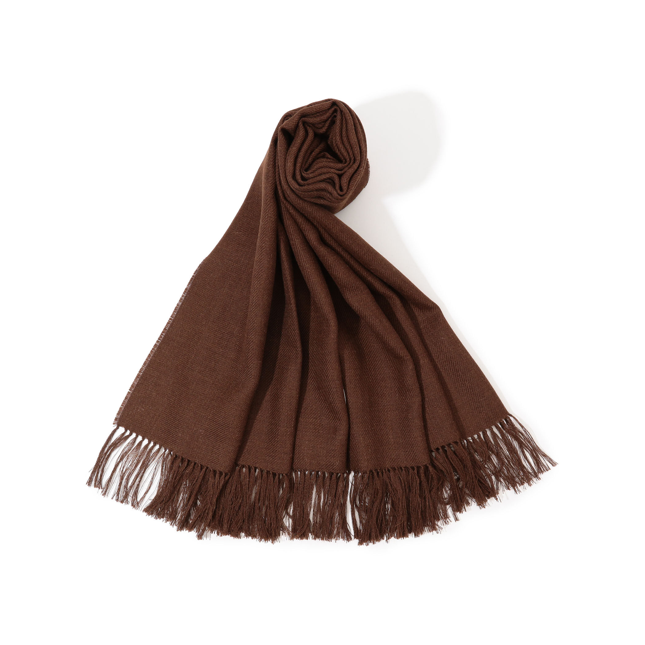 THE INOUE BROTHERS Non Brushed Large Stole アルパカ