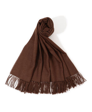 THE INOUE BROTHERS... Non Brushed Large Stole アルパカ ストール