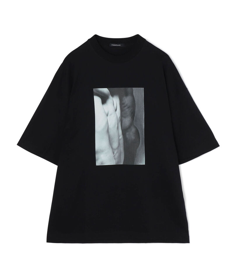 ALMOSTBLACK Tシャツ・カットソー 1(S位) 黒普通裏地