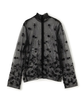 TOTEME FLORAL TULLE ブラウス