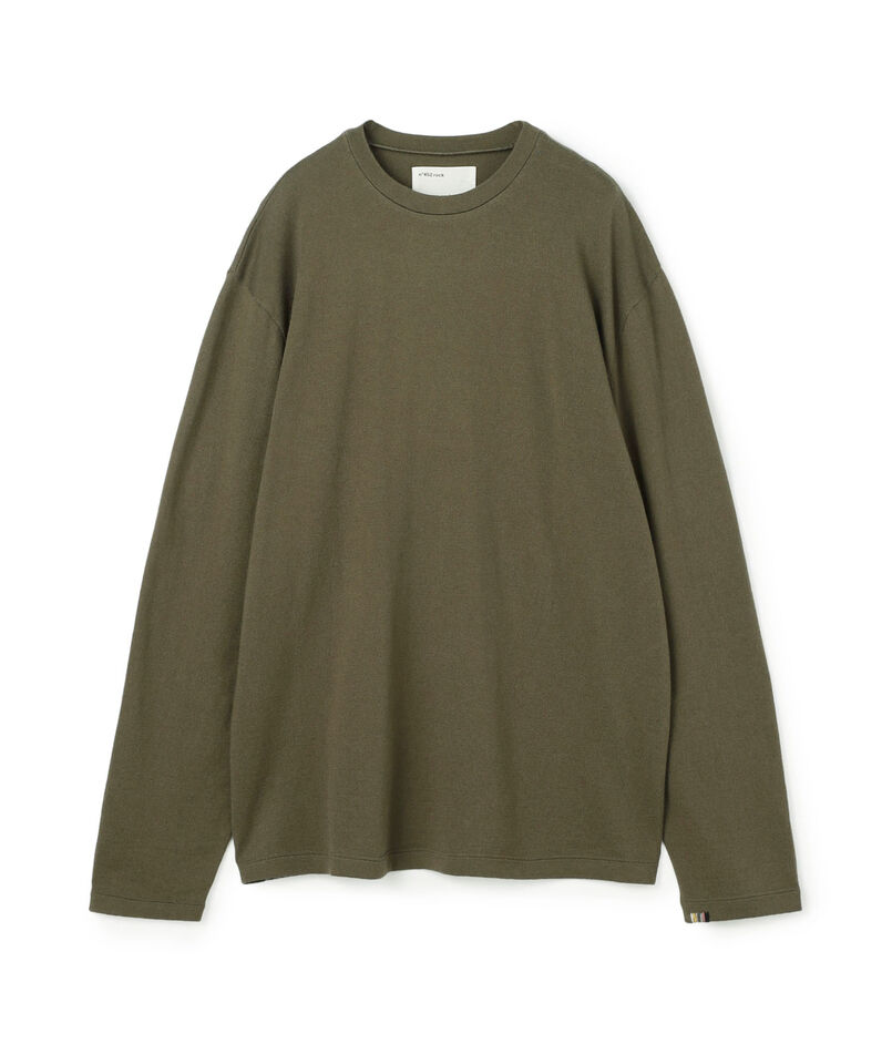extreme cashmere rock ロングスリーブ ニットTシャツ