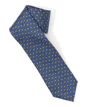 STEFANO BIGI シルクプリント 小紋柄ネクタイ