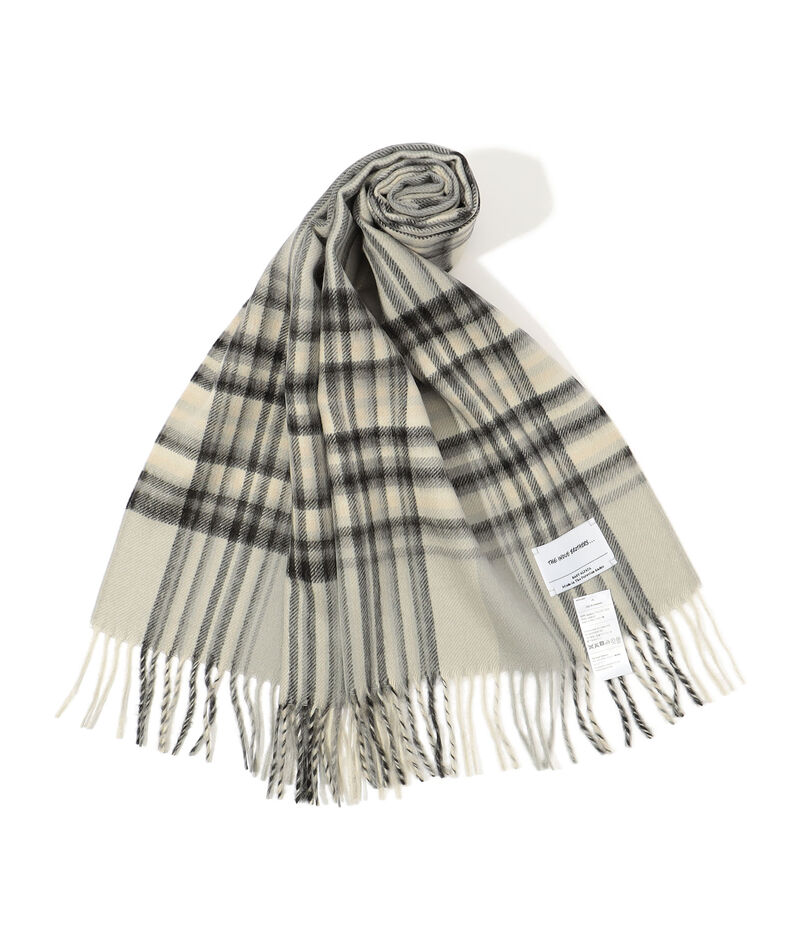 ■The Inoue Brothers Brushed Scarf Check