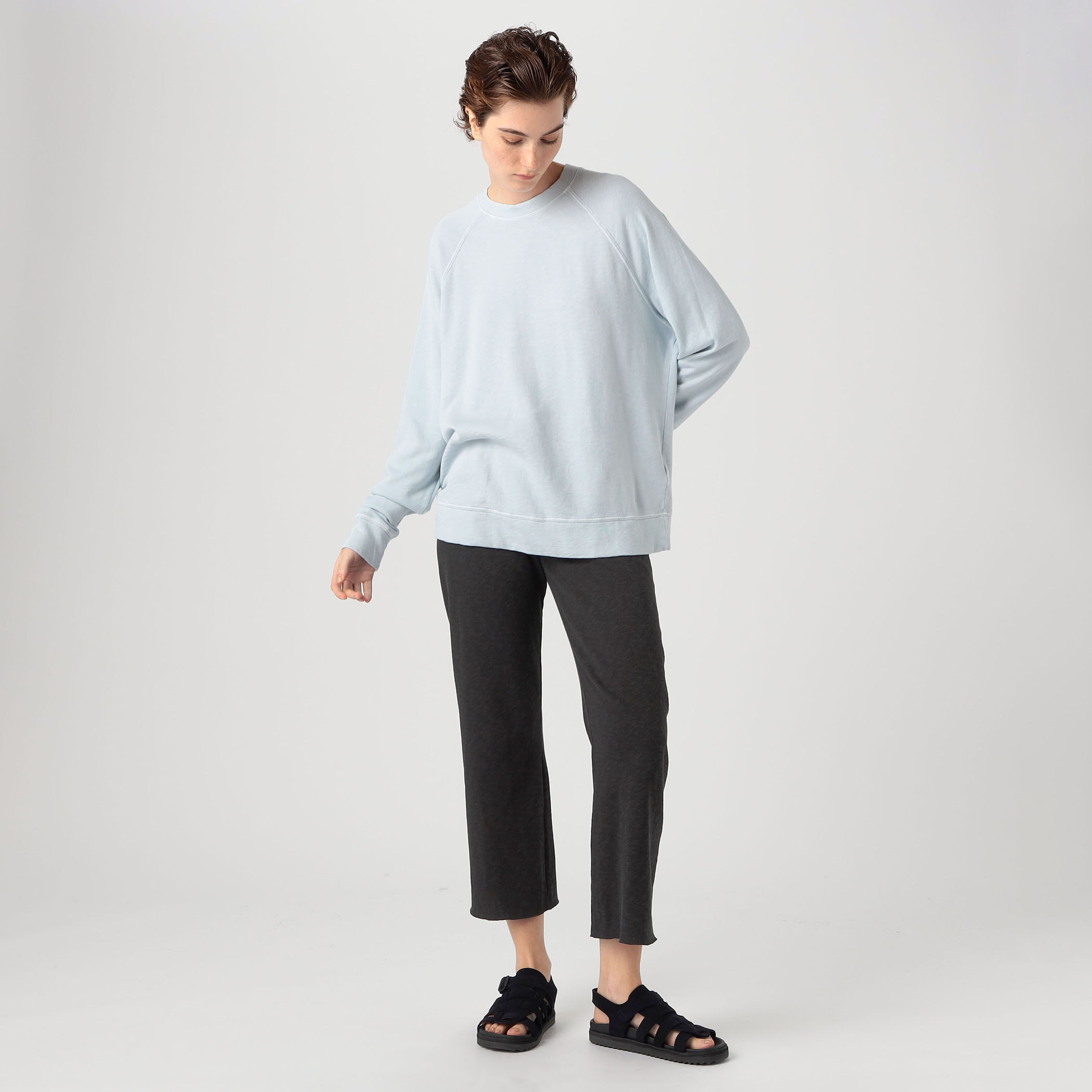 バックパイルスエット ラグランスリーブプルオーバー WXA3657