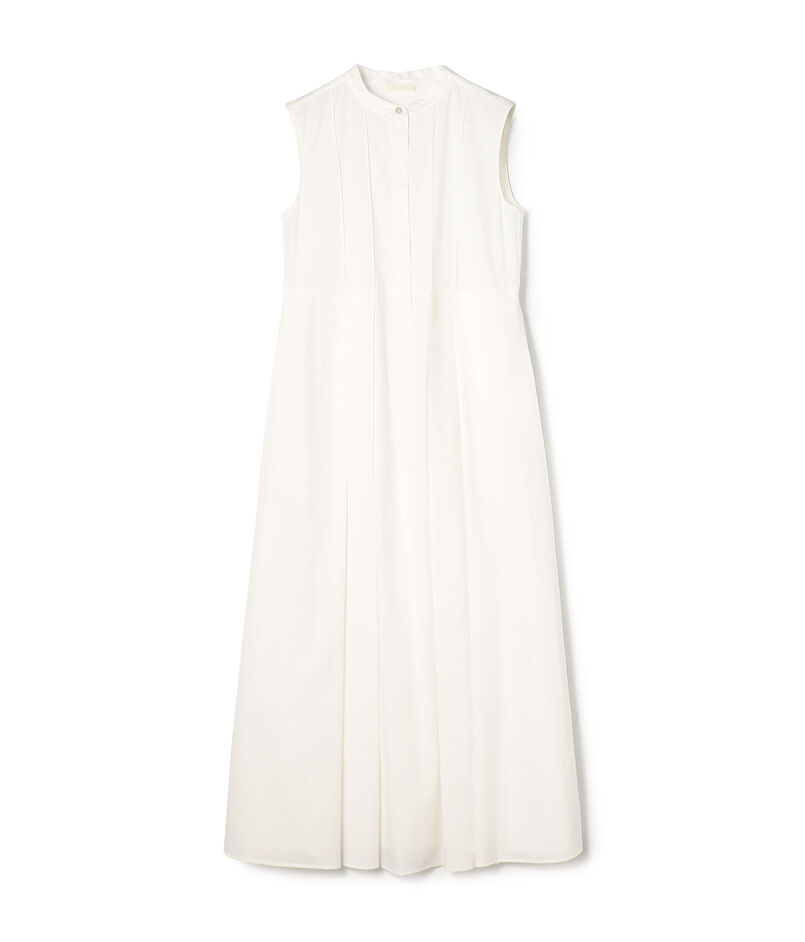 プロセスドコットン ピンタックマキシワンピース