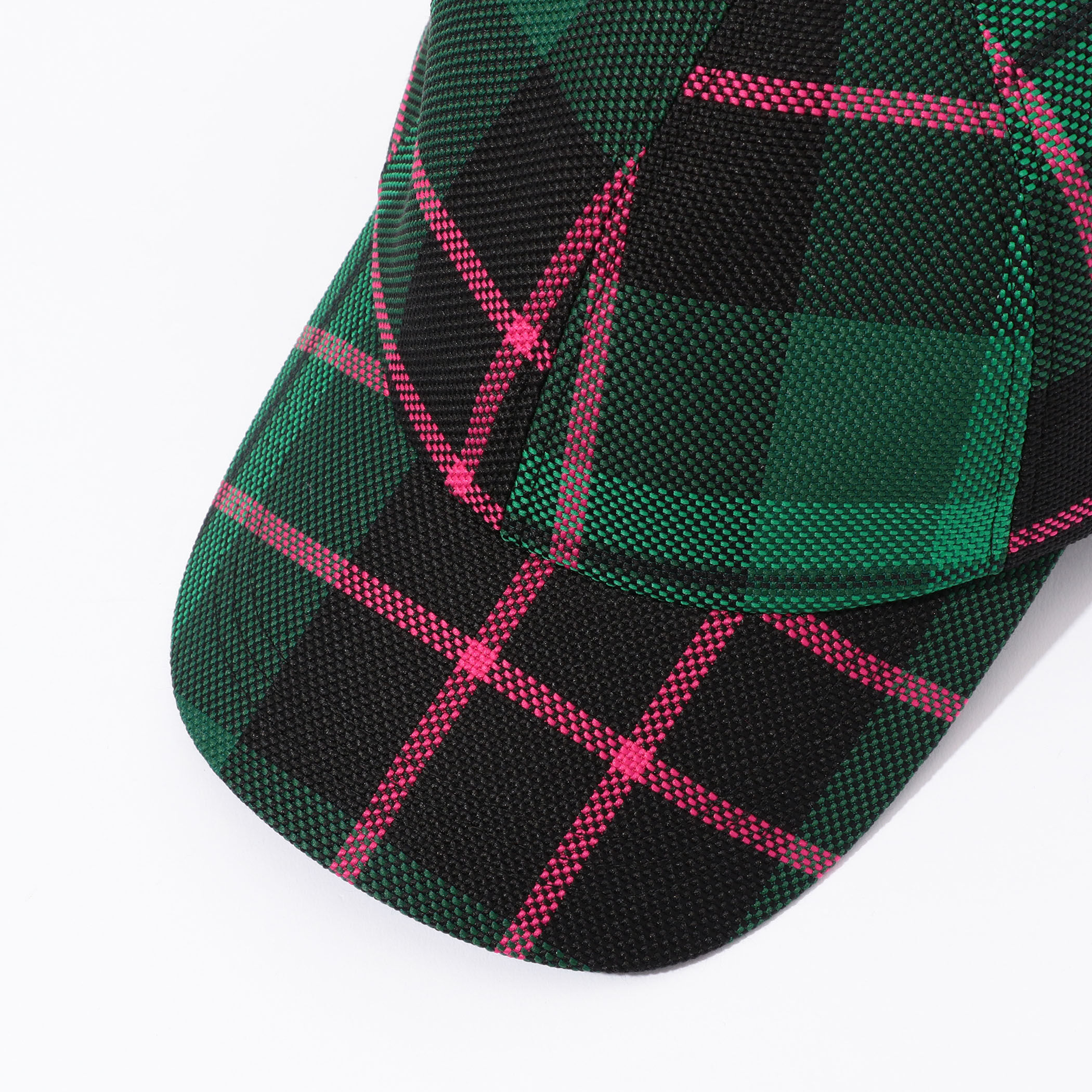 □コットンポリエステル タータンチェック キャップ｜トゥモローランド