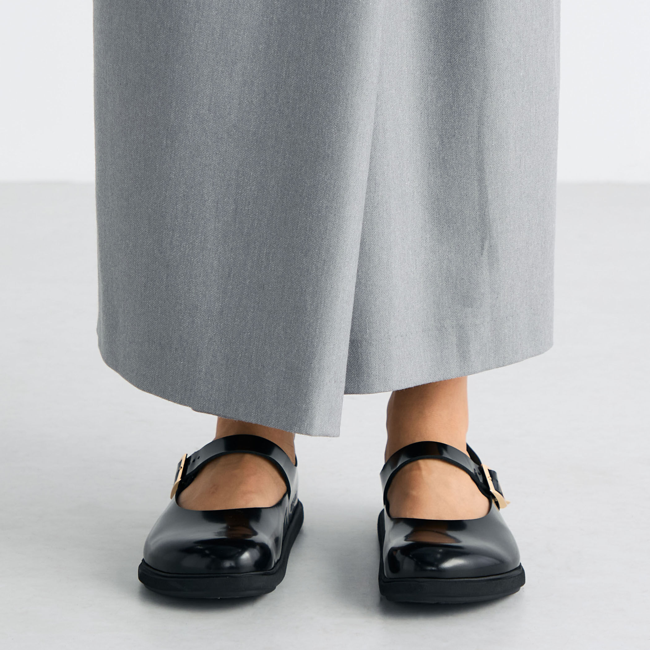 ストレッチフラノ ラップスカート｜トゥモローランド 公式通販