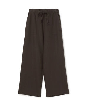【一部WEB先行予約】フレンチリネン イージーストレートパンツ