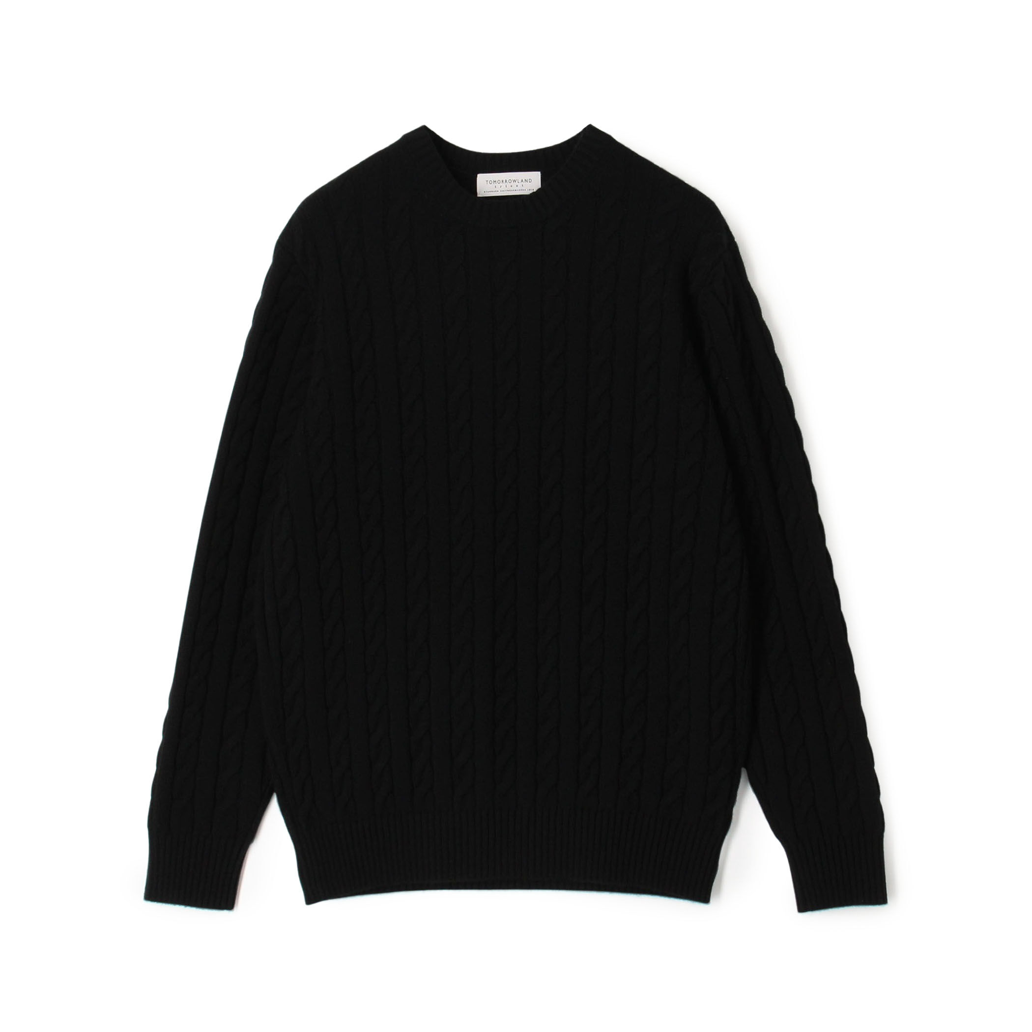TOMORROWLAND tricot ウール100 編み込み上質ニット セール】 TOMORROWLAND tricot ウール ケーブルニット （ニット