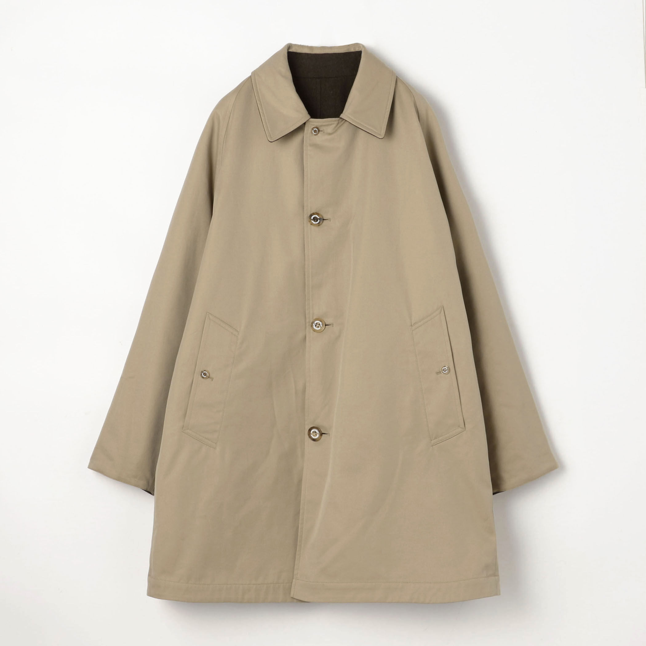 別注】INVERTERE ウールコットン リバーシブルコート
