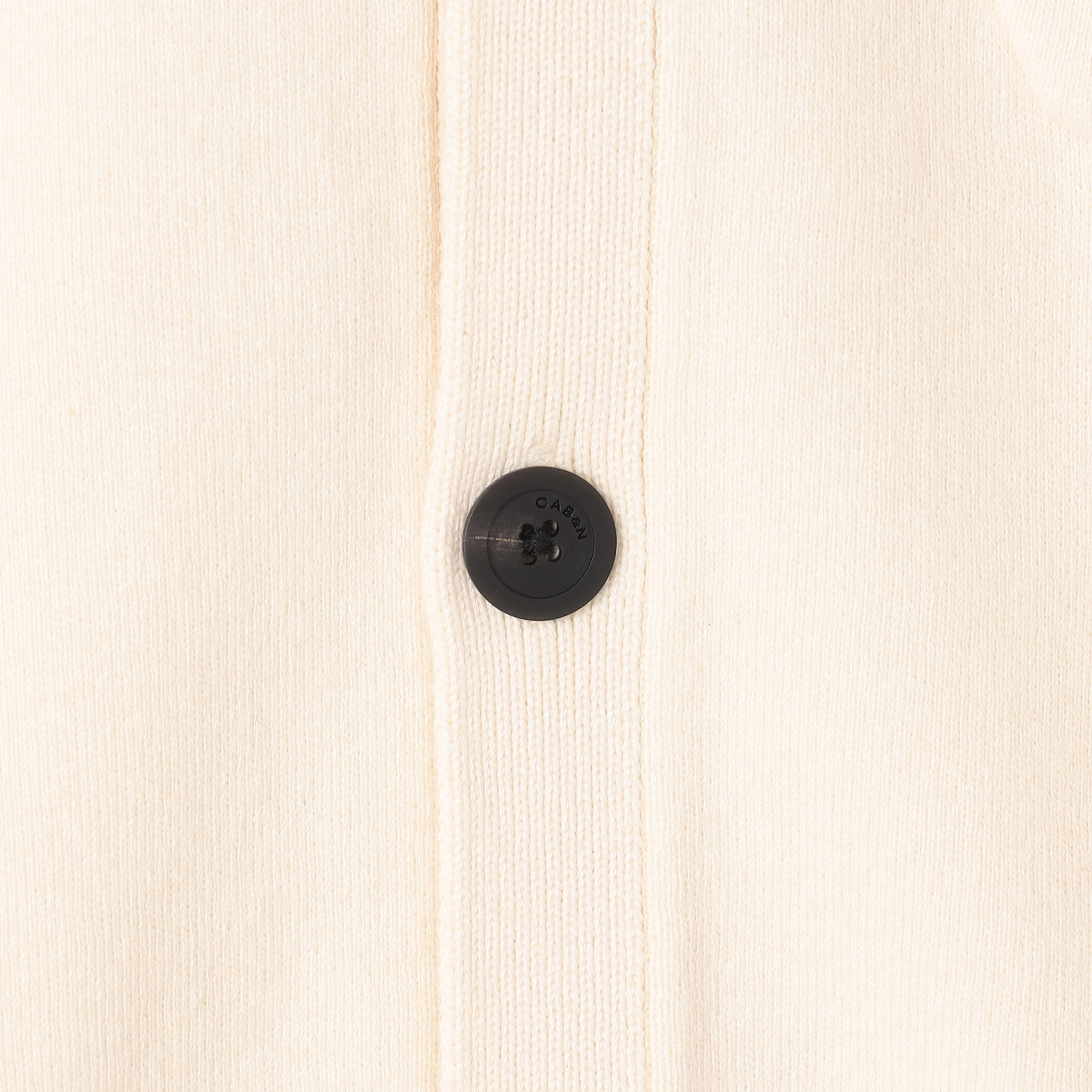 CABaN コットンカシミヤ ポケットクルーネックカーディガン