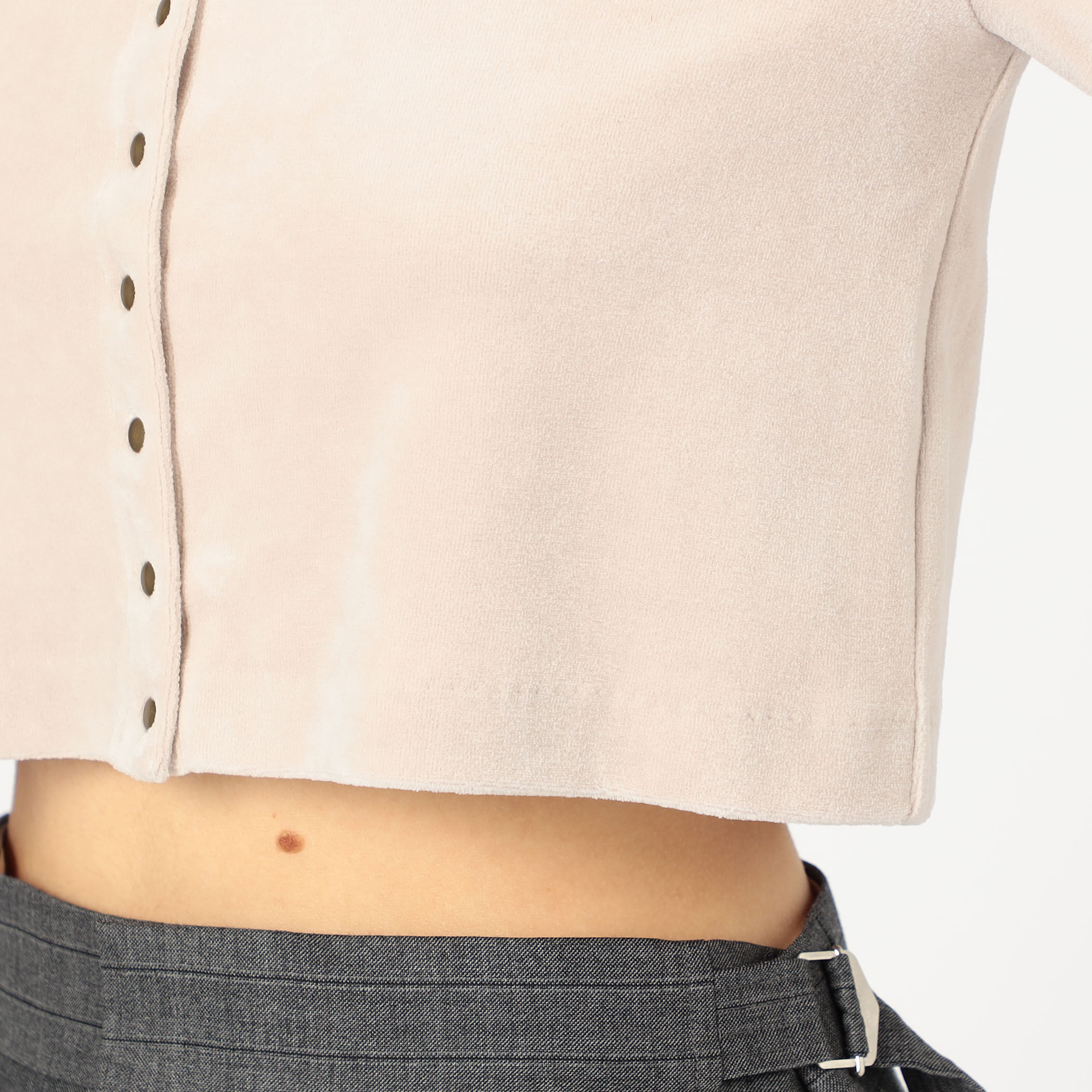 美品 BACCA 25AW ヘビーベロア ショートカーディガン トゥモローランド ヘビーベロア ショートカーディガン｜トゥモローランド 公式通販