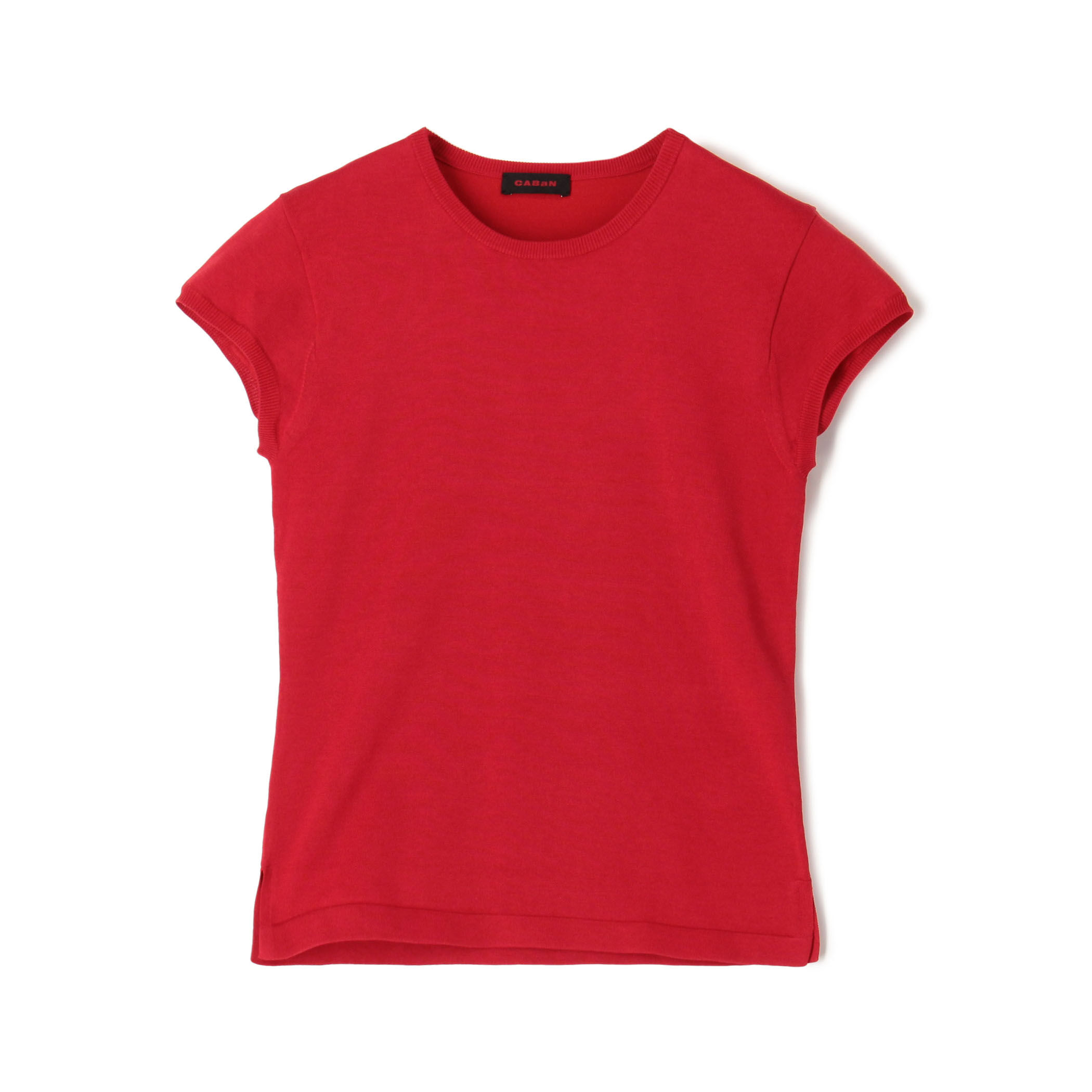 コットンポリエステル フレンチスリーブプルオーバー