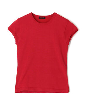 コットンポリエステル フレンチスリーブプルオーバー