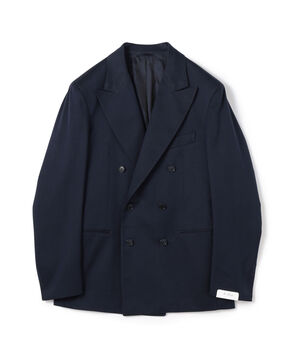【WEB先行予約・別注】De Petrillo SIBILLA コットンシルクツイル ダブルブレステッド6Bジャケット