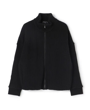 コットンナイロンワッフル ジップアップブルゾン WCKW2602