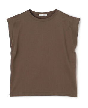 スーピマコットンジャージー フレンチスリーブプルオーバー