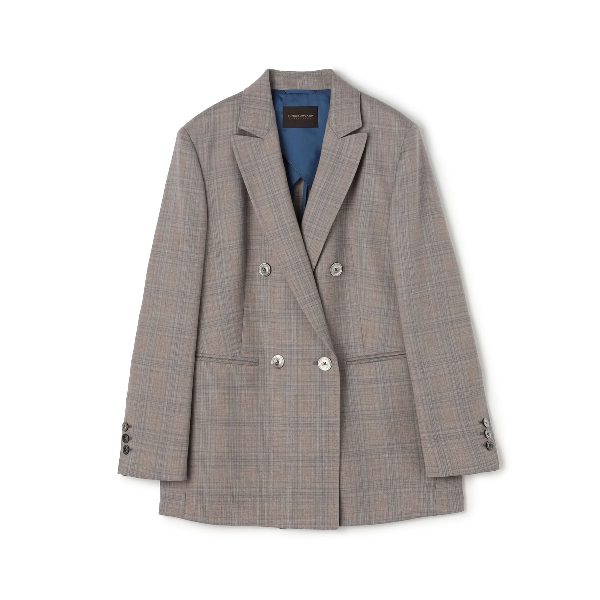 ZELANDER NATURAL STRETCH ダブルブレストジャケット