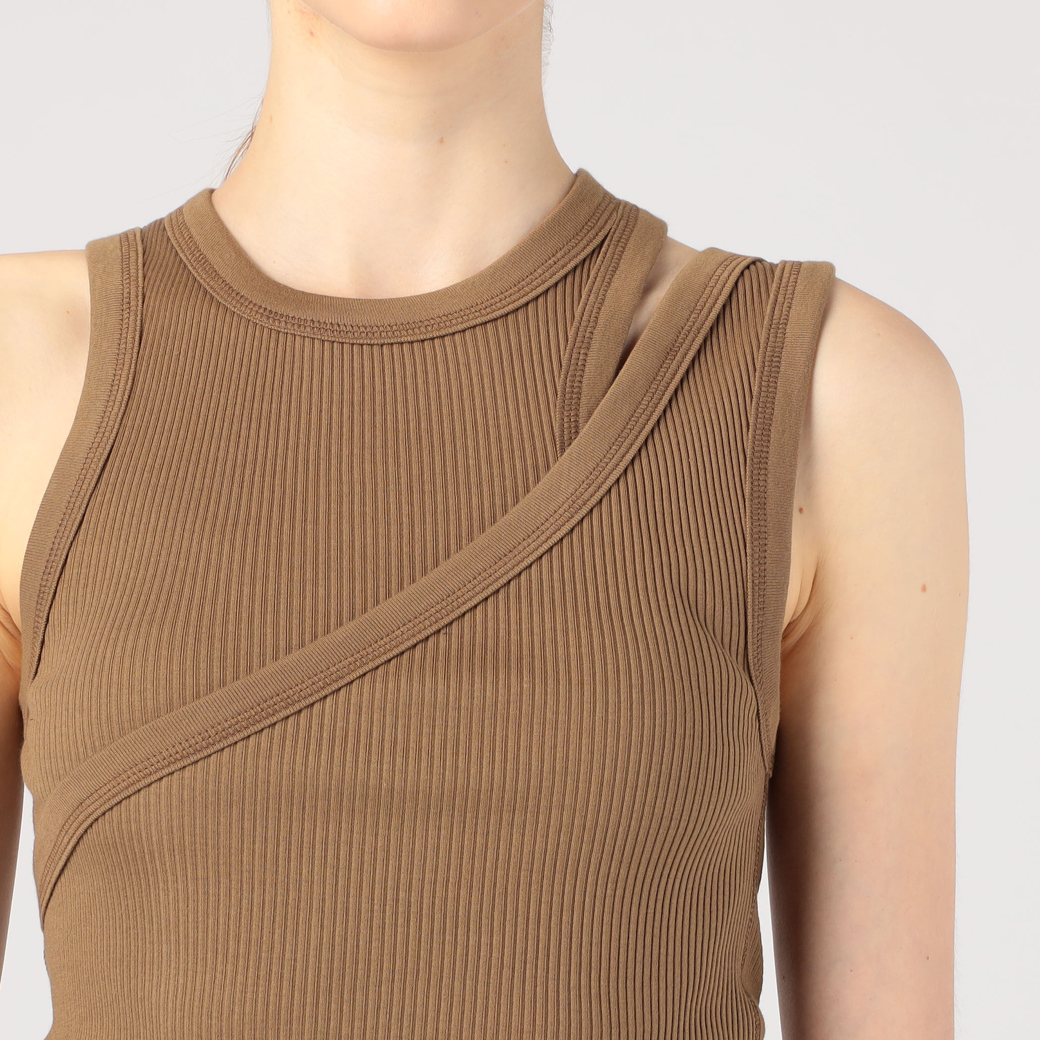 HYKE DOUBLE SHOULDER TANK｜トゥモローランド 公式サイト