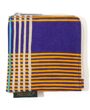 【WEB限定】SOULEIADO コットン フラットポーチ