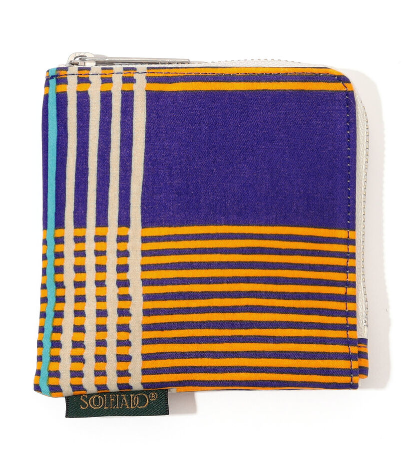 【WEB限定】SOULEIADO コットン フラットポーチ