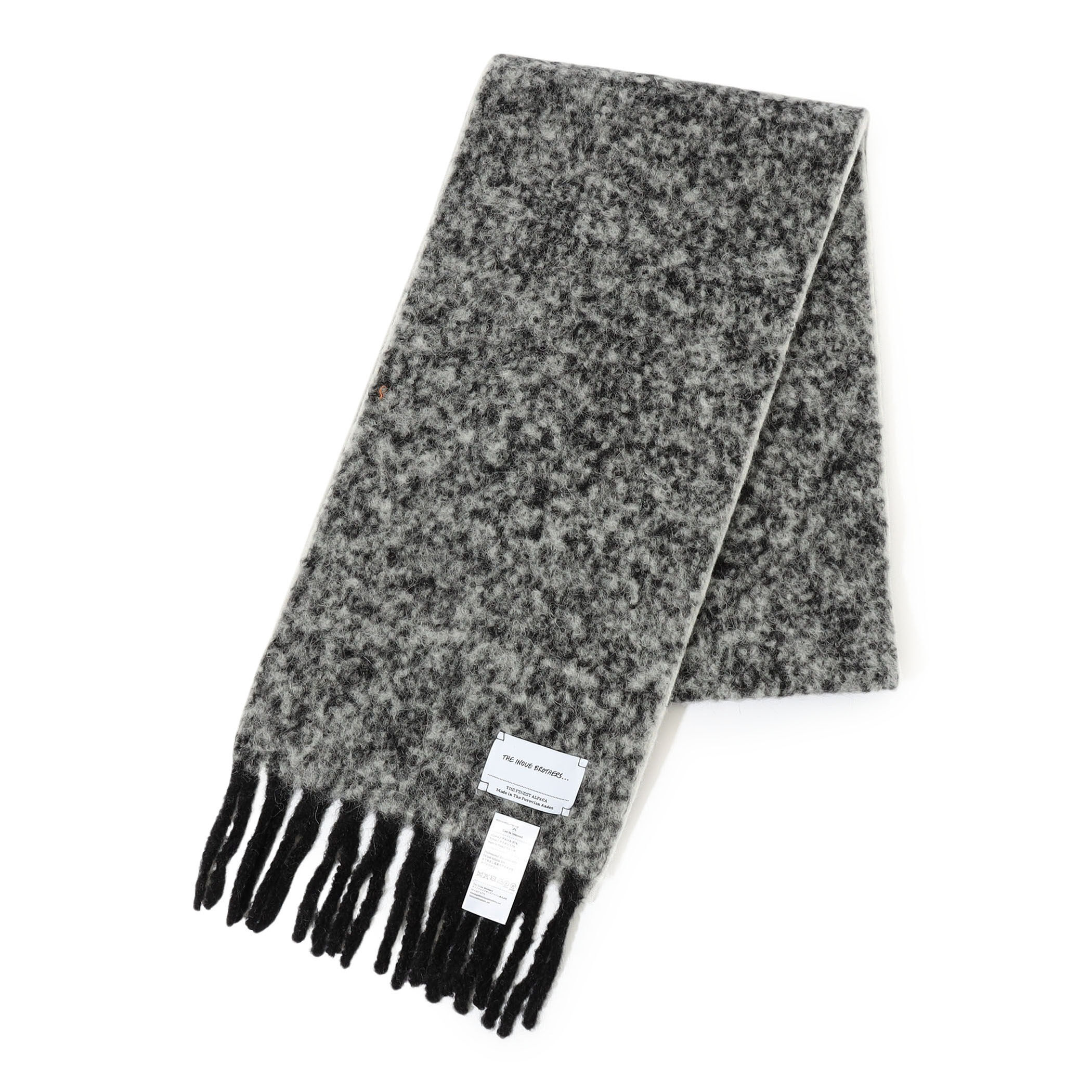 THE INOUE BROTHERS Two Colour Woolly Scarf｜トゥモローランド 公式通販