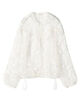 edition pourell トリコット エンブロイダリーブラウス