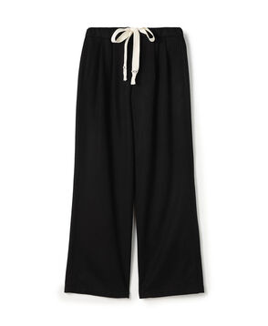 ウールカシミヤビーバー 2タックドローストリングパンツ