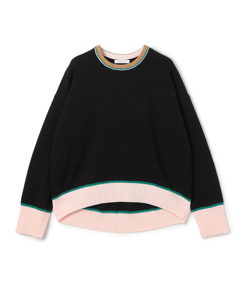 ■NZ LAMBS 9G クルーネックプルオーバー