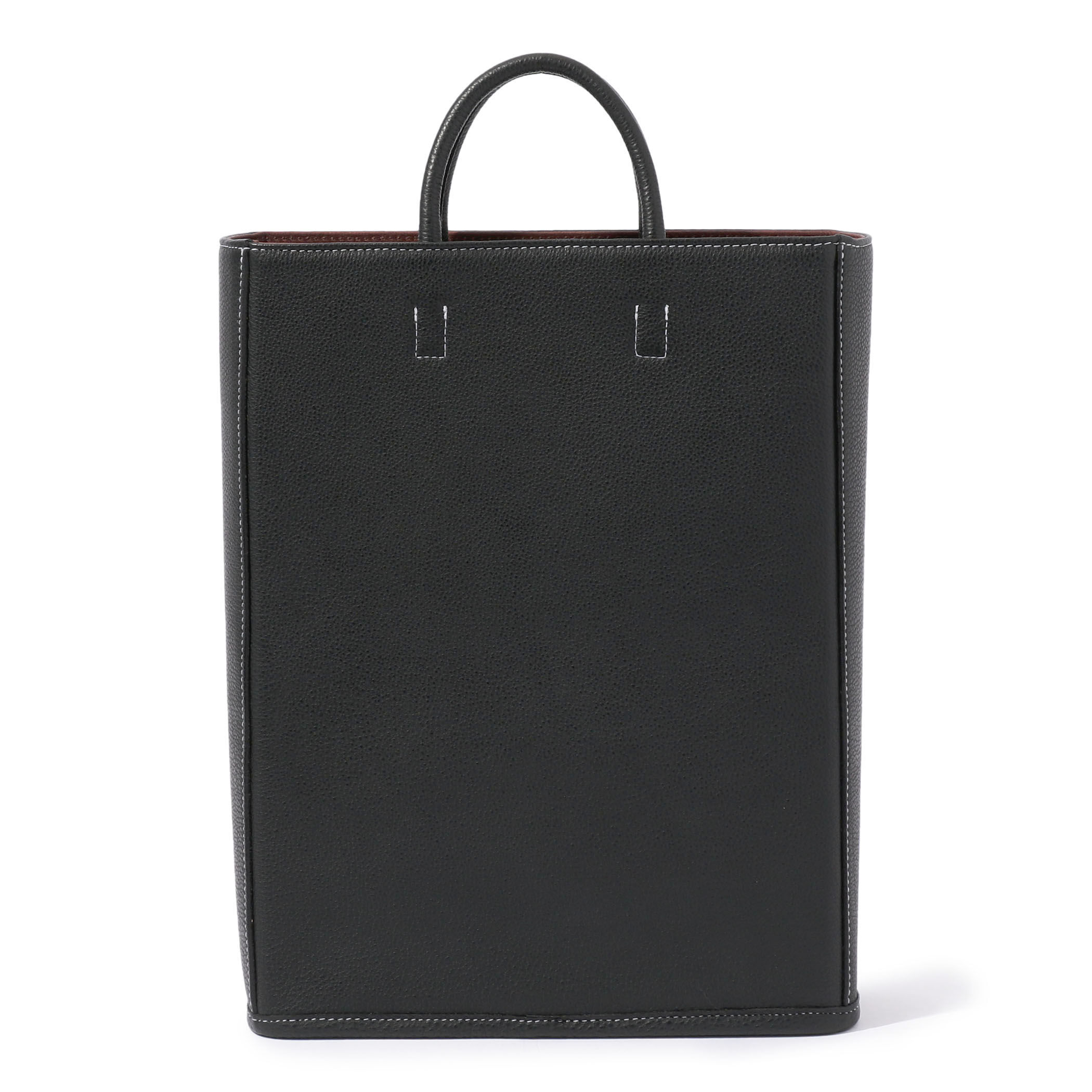 別注】A BOX TOTE シュリンクレザー トートバッグ｜トゥモローランド