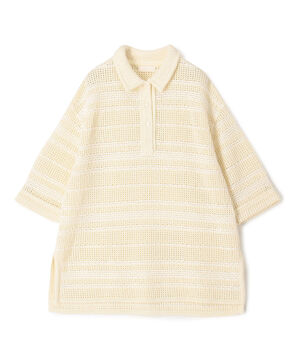 【WEB先行予約】ドライコットン ビッグポロプルオーバー