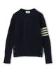 ●THOM BROWNE ARAN CABLE STITCH PULLOVER