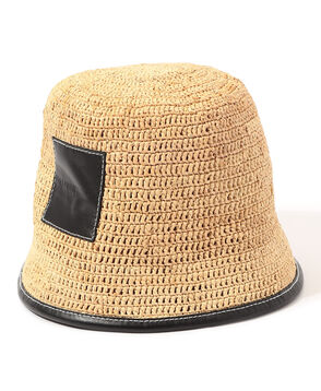 JACQUEMUS LE BOB SOLI ラフィア バケットハット