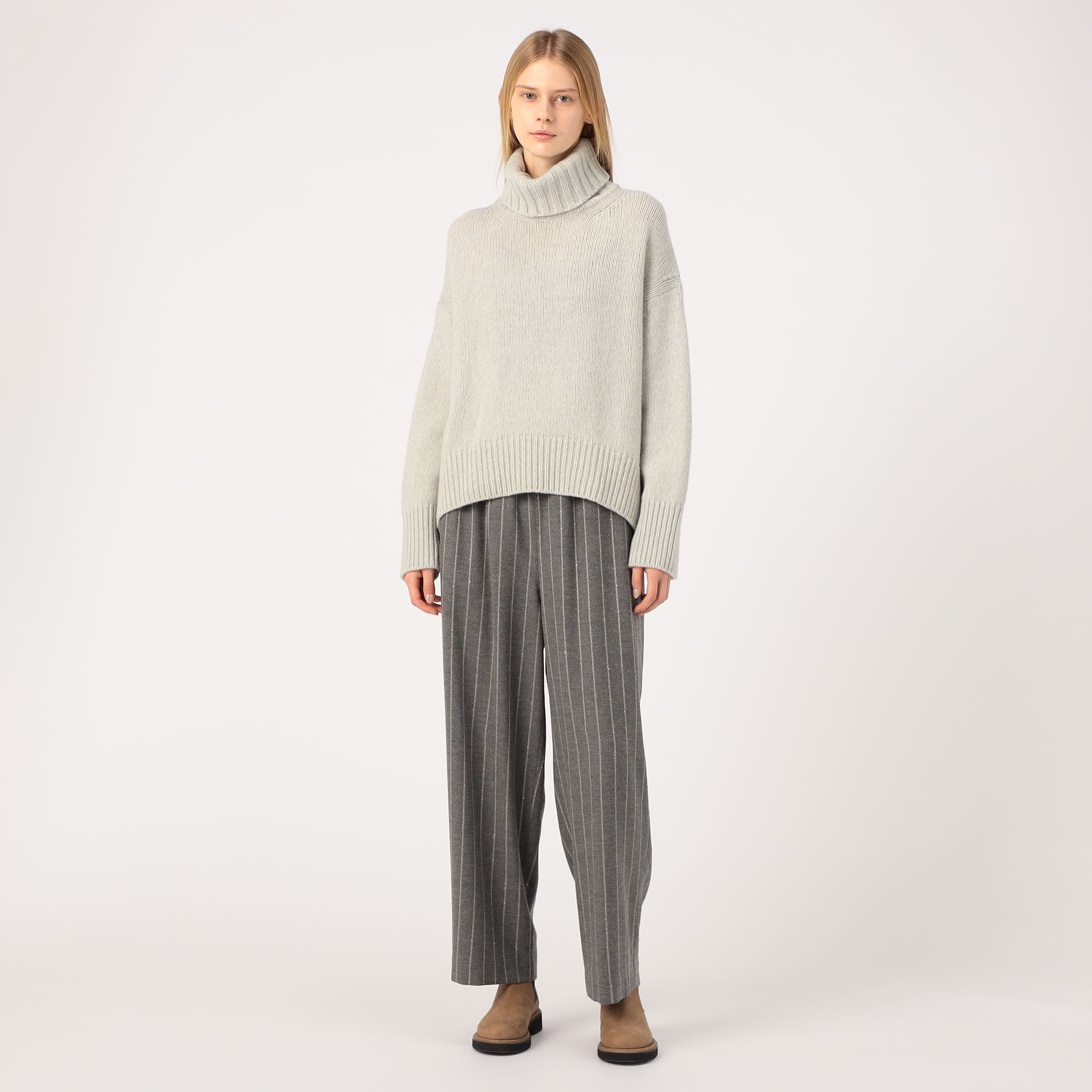 ノーブルフラノ イージーストレートパンツ｜トゥモローランド 公式通販