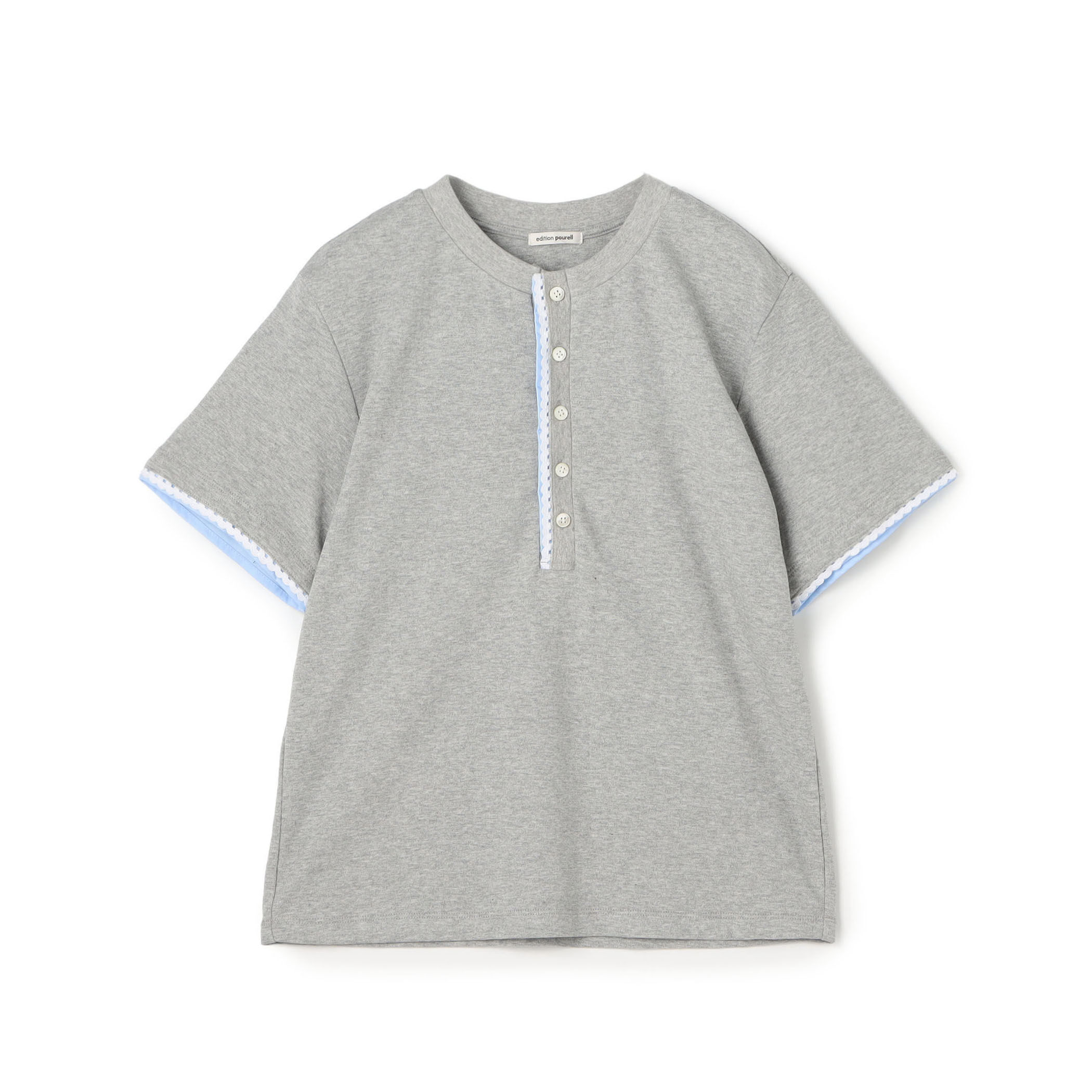コットンレイヤードヘンリーTシャツ｜トゥモローランド 公式サイト