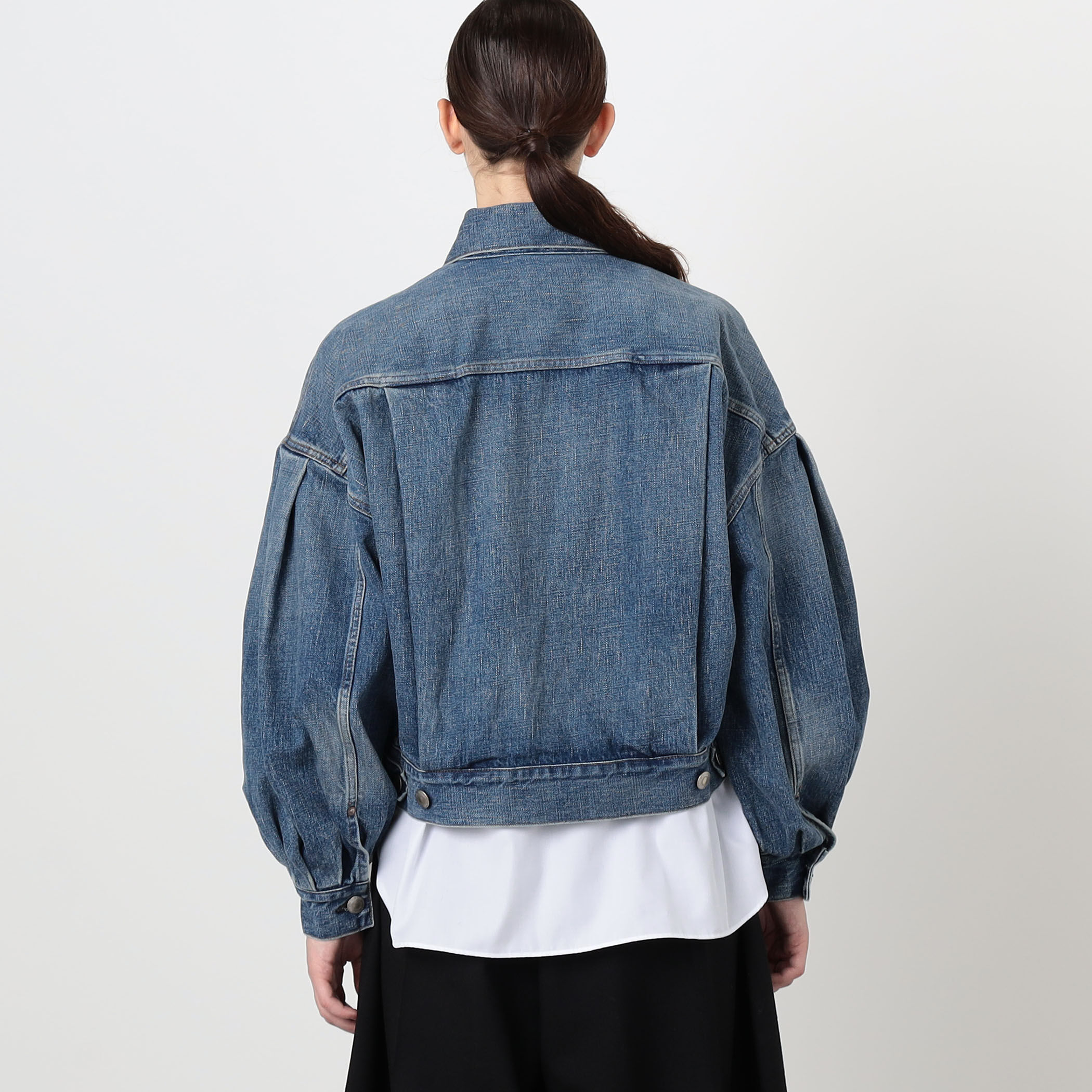 HYKE BALLOON SLEEVE DENIM JACKET TYPE 2 デニムジャケット